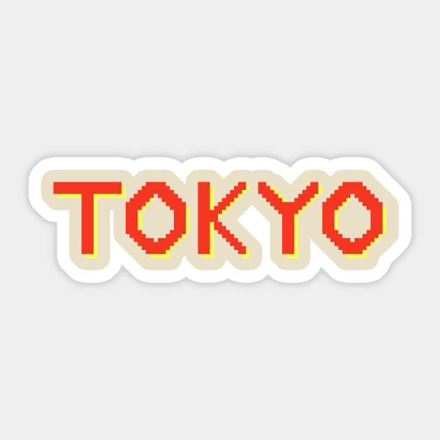 TOKYO Sticker by omiyagesan